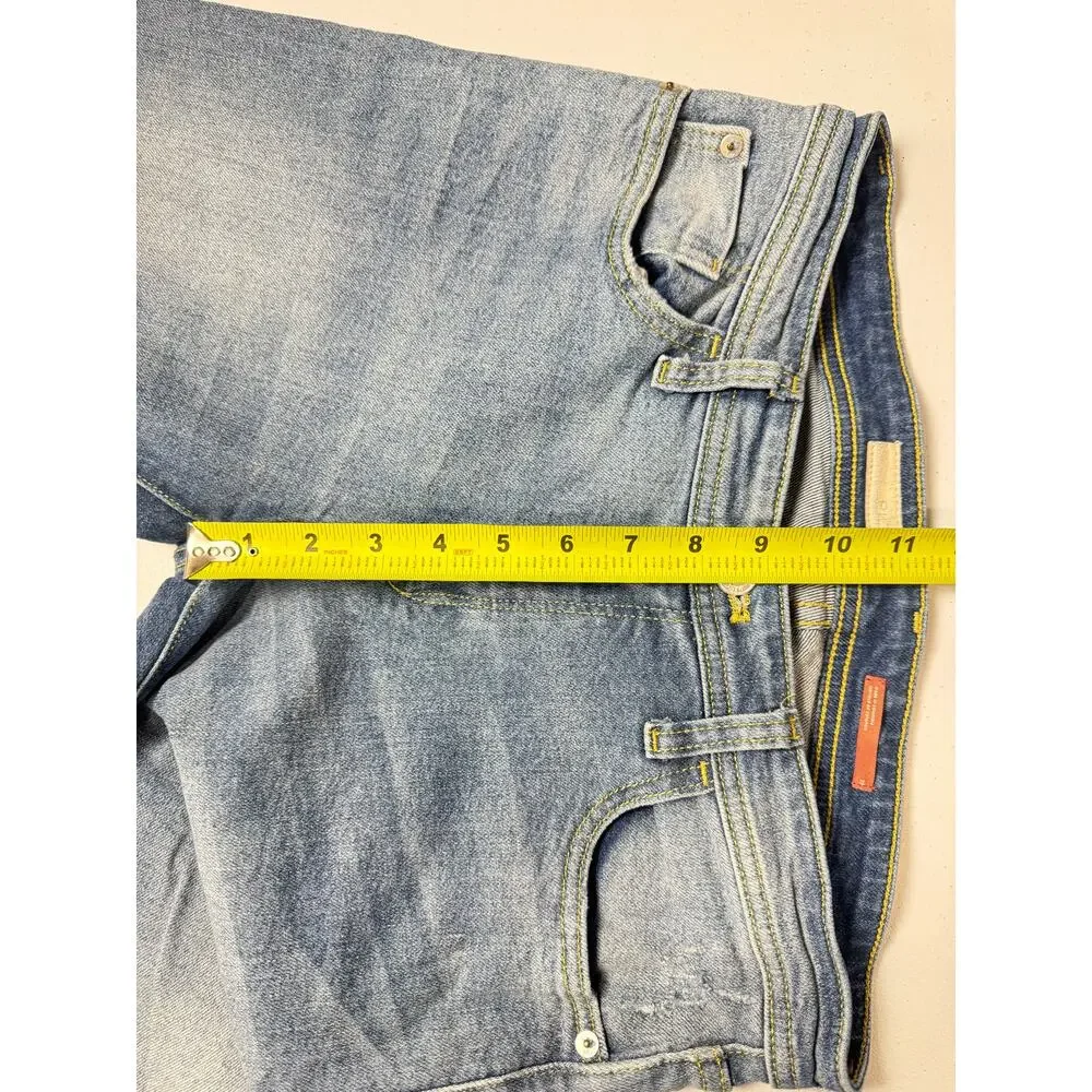 Pilcro Anthropologie Light‎ Wash Distressed Skinny Jeans Women's Size 28